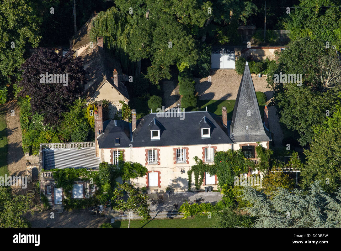 LA RAMIERE Aristide Briand di ultima residenza COCHEREL EURE (27) Normandia Francia Foto Stock