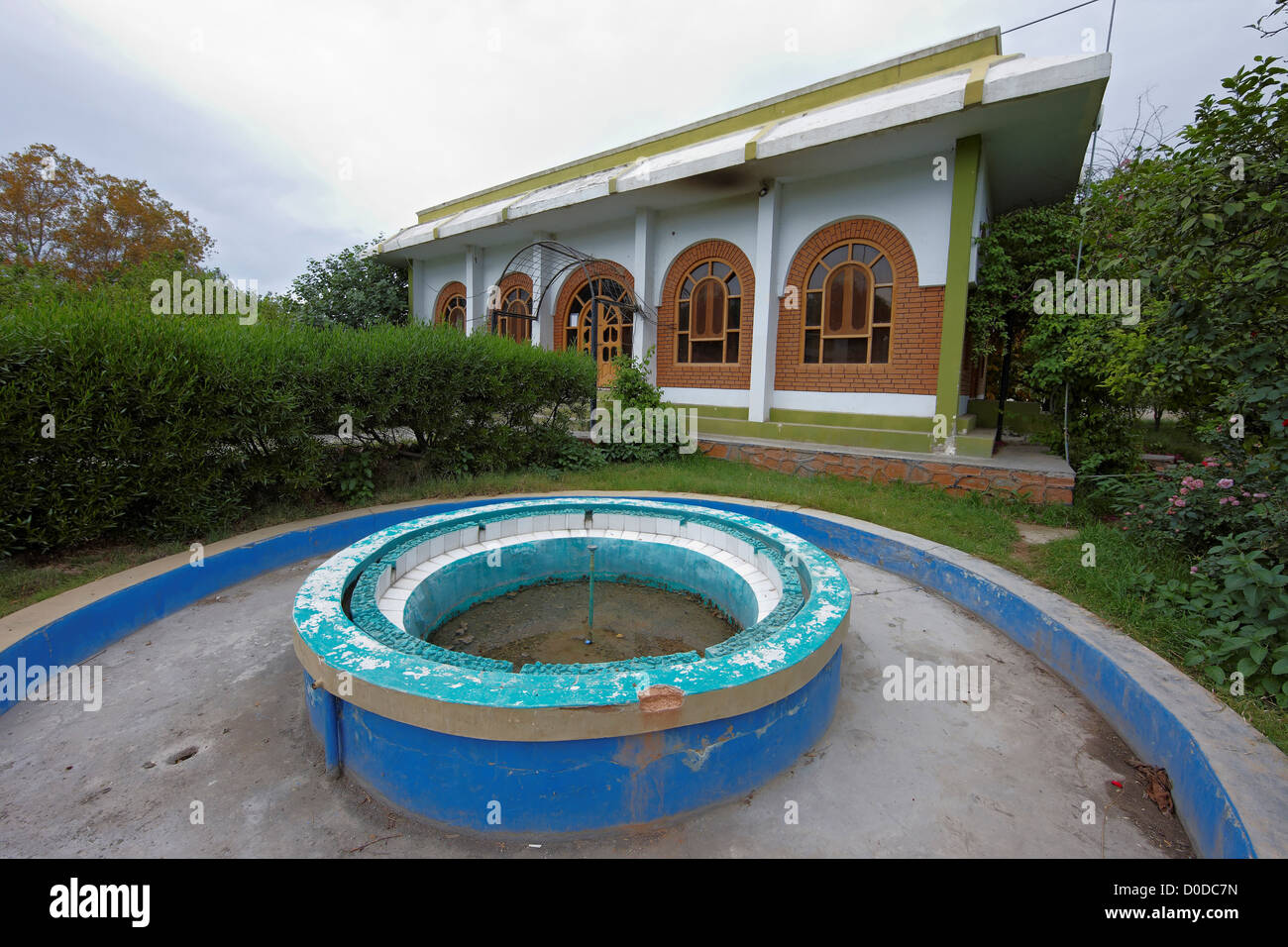 Casa da tè dove Osama bin Laden si è incontrato con i talebani Foto Stock