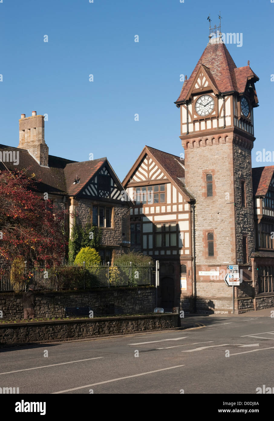 Ledbury High Street Foto Stock