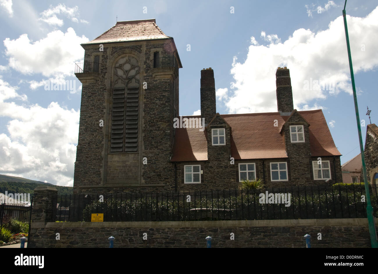 Isola di Man ; RAMSEY; CHIESA CATTOLICA DI NOSTRA SIGNORA STELLA DEL MARE E ST. MAUGHOLD Foto Stock