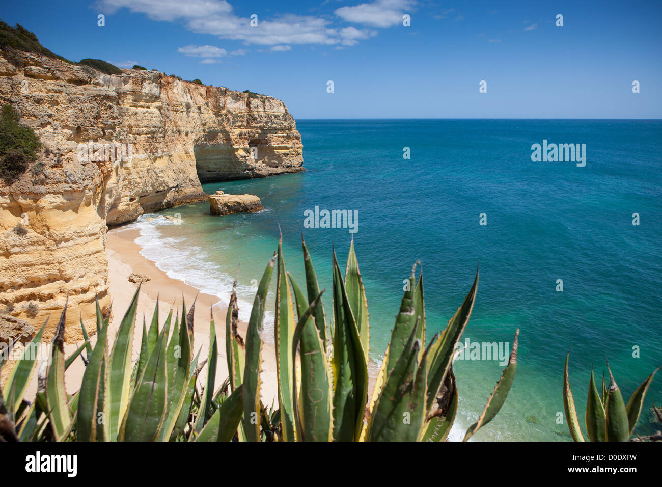Praia Da Marinha, Algarve, Portogallo, spiaggia, Foto Stock