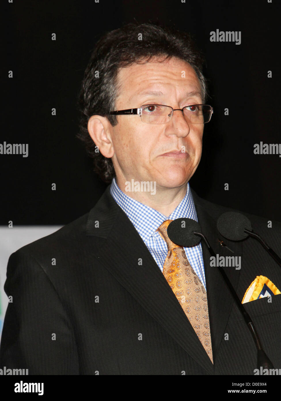 Latin Recording Academy Presidente Gabriel Abaroa Jr undicesima edizione del Latin Grammy Awards nomination - tenuto Avalon - premere Foto Stock