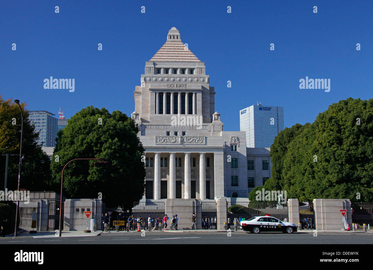 Il National Diet Building Tokyo Giappone Foto Stock