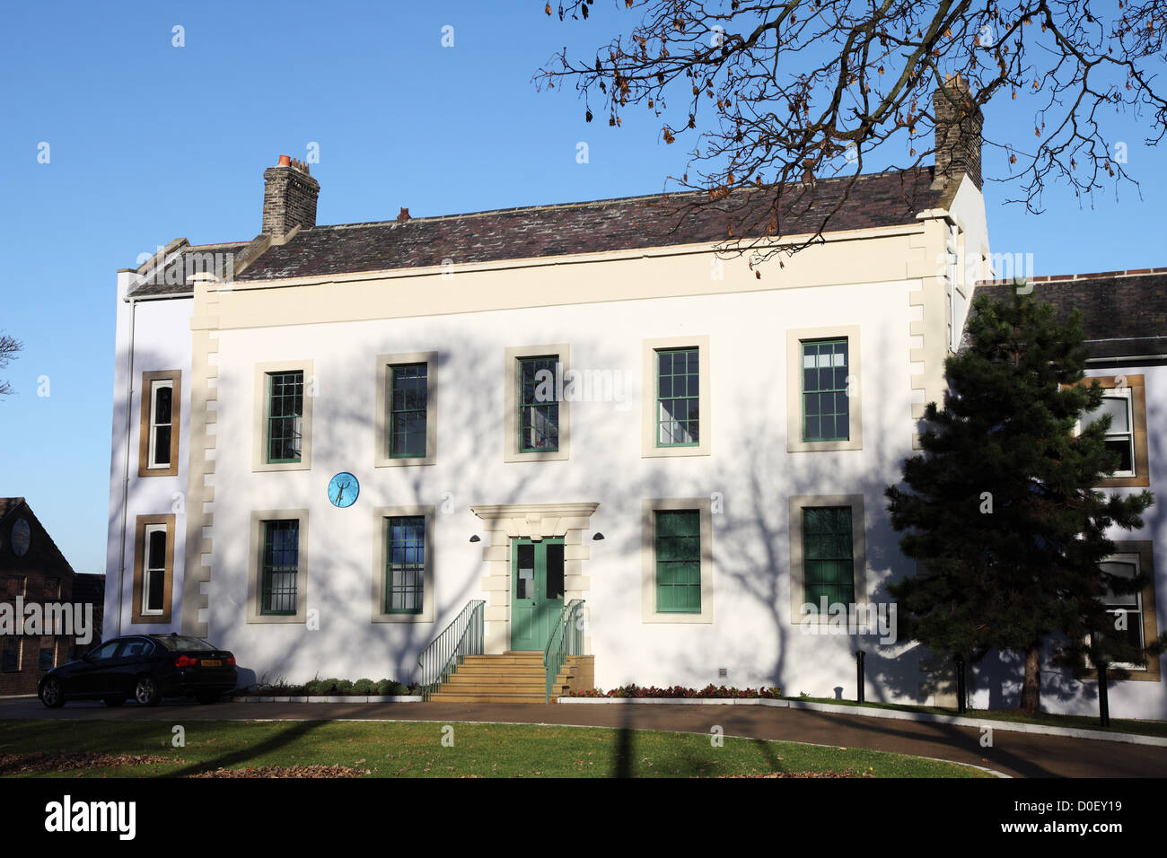 Monkton Hall hospital Jarrow alloggiato all'interno di un edificio del XVIII secolo residenza georgiana Jarrow North East England Regno Unito Foto Stock