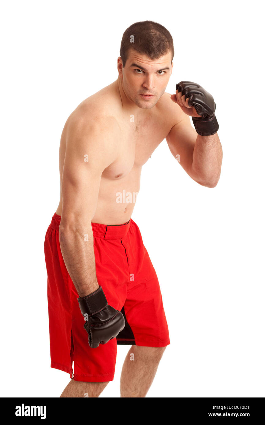 MMA Fighter Foto Stock