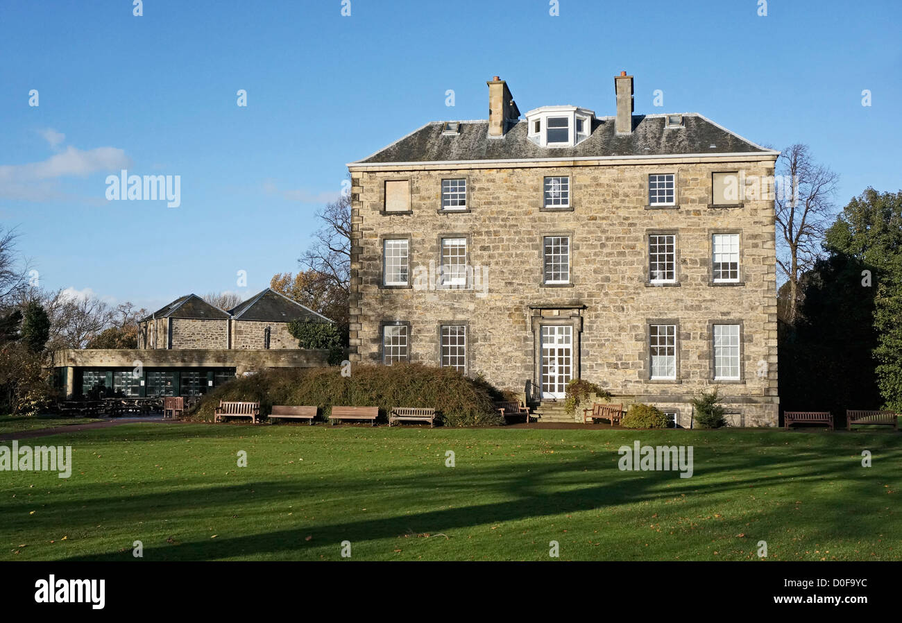 Inverleith House in Edinburgh Royal Botanic Garden Scozia Scotland Foto Stock