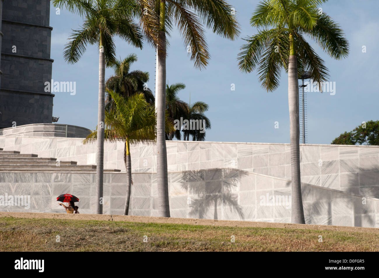 Il monumento di José Marti Foto Stock