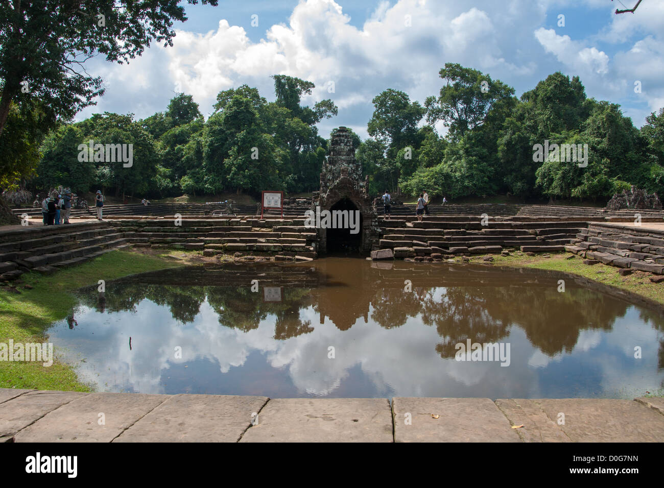 UNESCO World Heritage Site, Angkor, Siem Reap Provincia, Cambogia, Indocina, sud-est asiatico Foto Stock