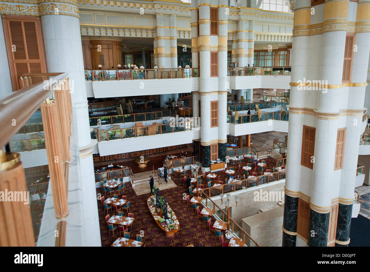 All'interno dell'Empire Hotel e Country Club, Brunei Foto Stock