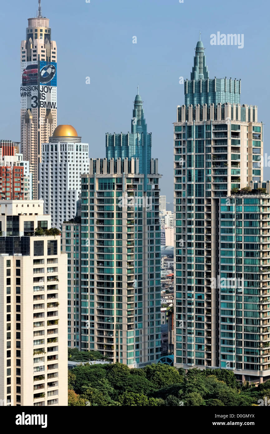 Bangkok del moderno skyline Foto Stock