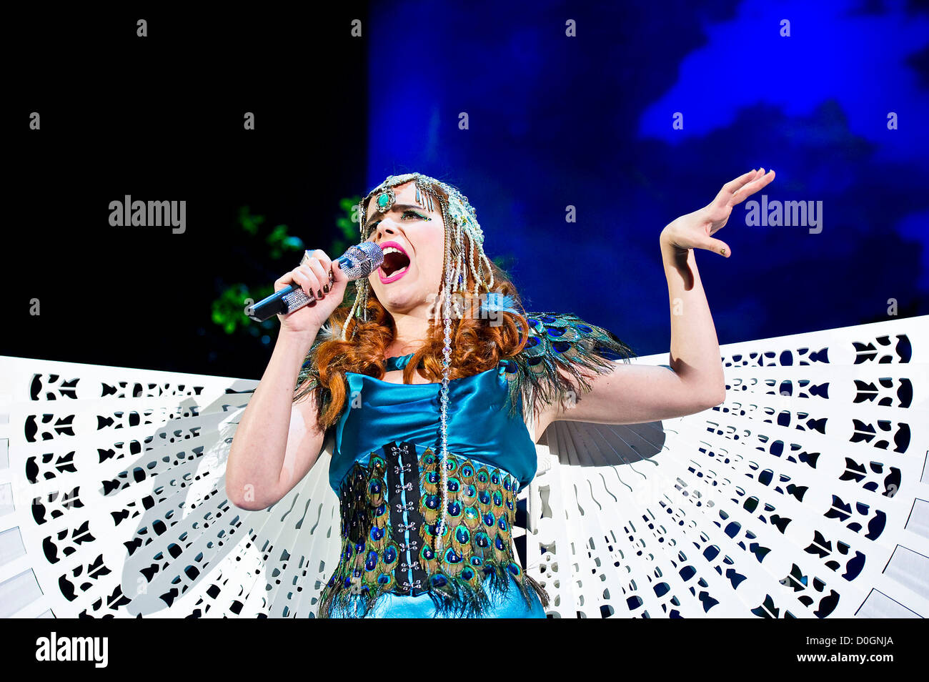 Paloma fede performing live at the Apollo Hammersmith di Londra - Inghilterra Foto Stock