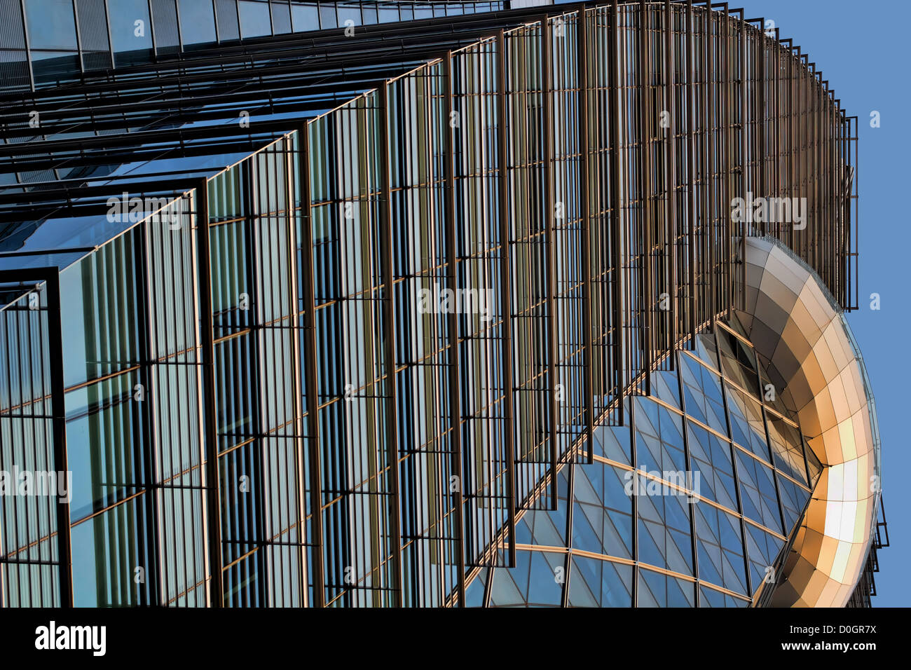 Parco Ventures Ecoplex & Okura Hotel Prestige, Wireless Road, Bangkok Foto Stock