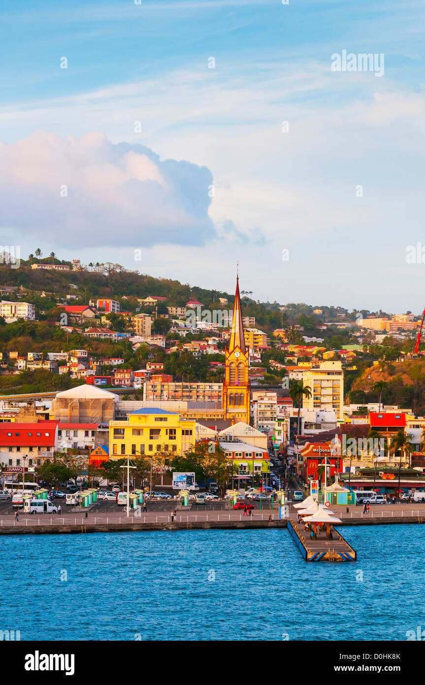 Martinica; Fort de France; Caraibi Foto Stock