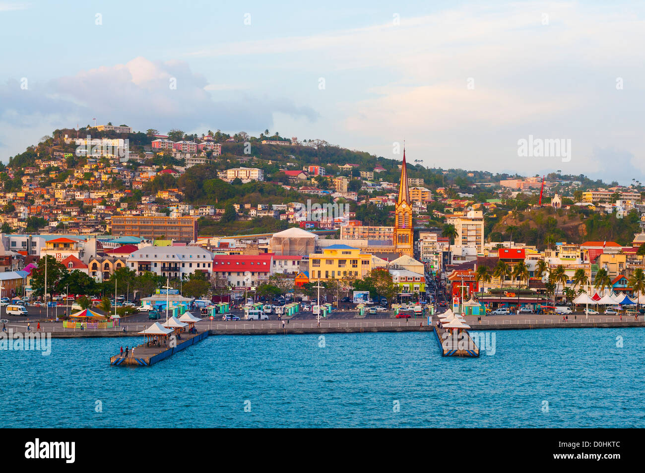 Martinica; Fort de France; Caraibi Foto Stock