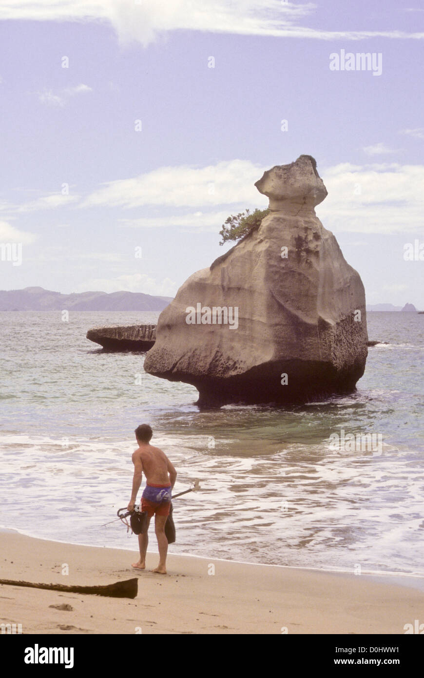 Cove Della Cattedrale Riserva Marina,attrazione popolare con i visitatori,Beach,insolite formazioni di roccia,archi,Isole,pesca subacquea, immersioni subacquee Foto Stock