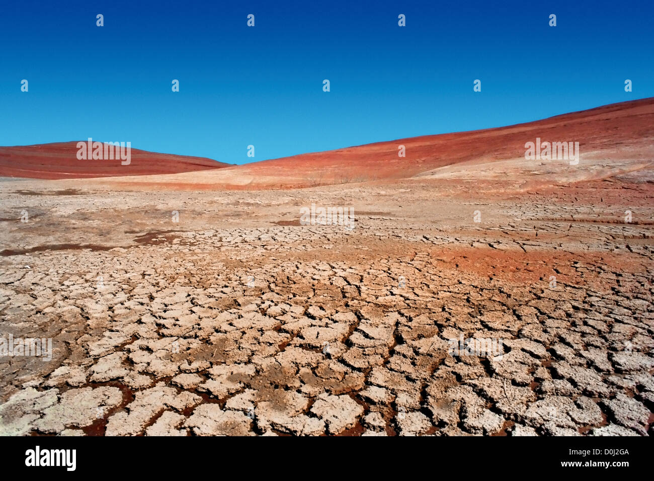 Condizioni di siccità in Utah Foto Stock