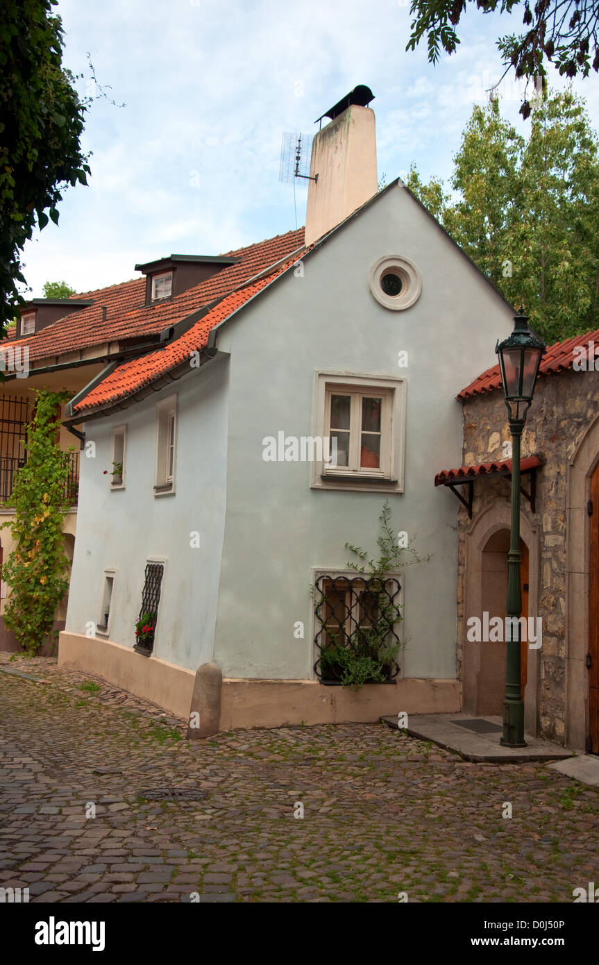 Novy Svet, parte di Praga, Repubblica Ceca Foto Stock