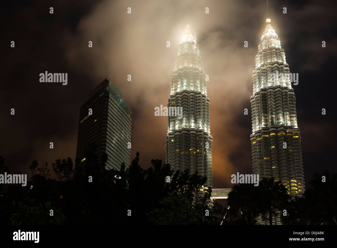 Petronas Tower, Kuala Lumpur, Malesia Foto Stock