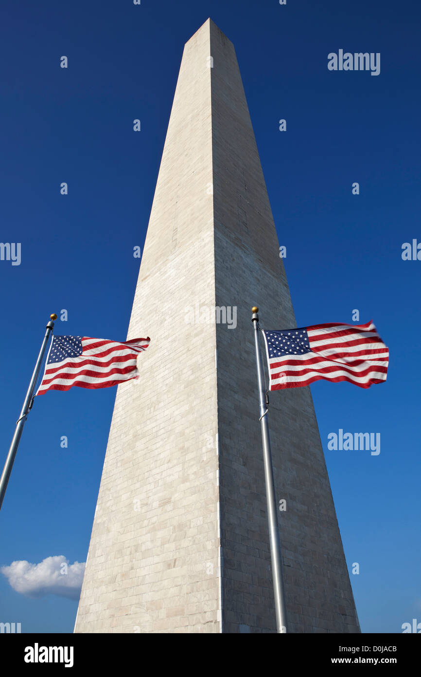 Il Monumento a Washington DC, Stati Uniti d'America Foto Stock