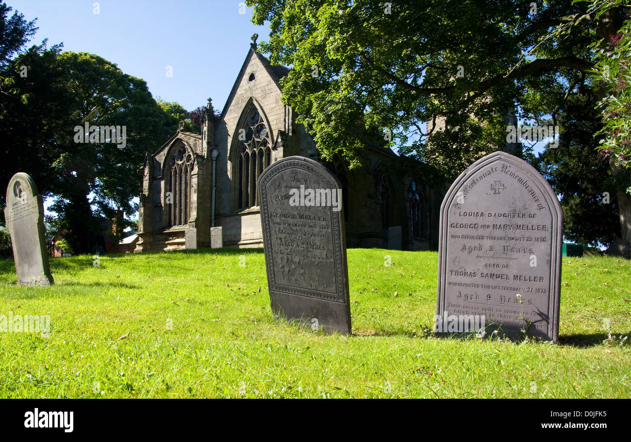 La Chiesa di Santa Maria di Antiochia Stoke Golding Foto Stock