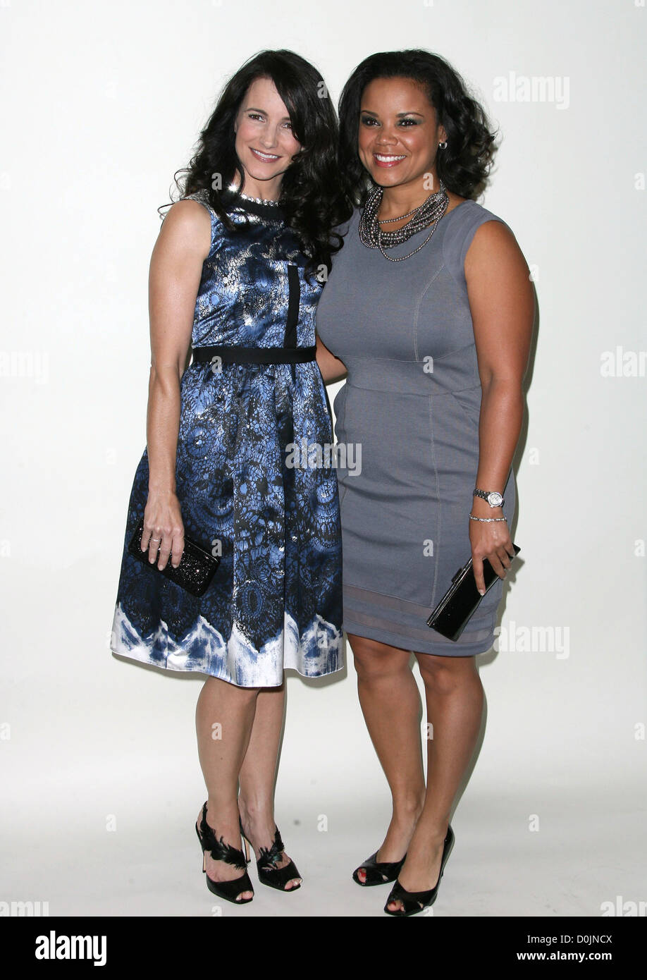 Kristin Davis e Kimberley Locke donne emancipazione delle donne Simposio evento tenutosi a Aqua lounge Beverly Hills, la California - Foto Stock