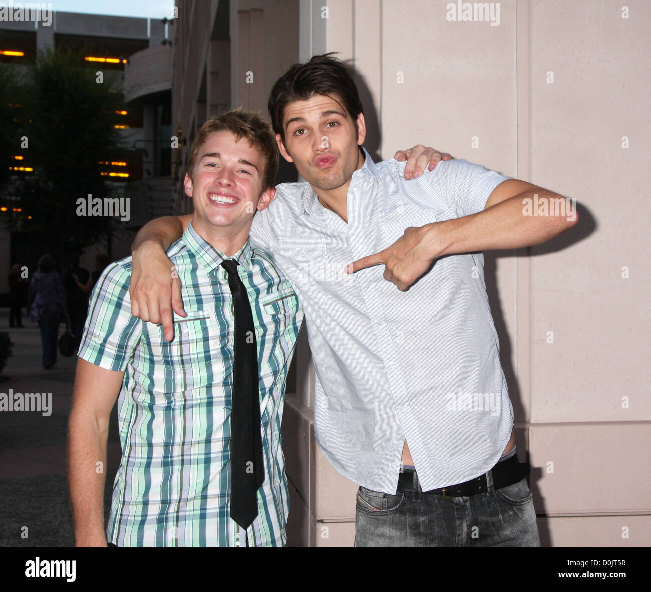 Chandler Massey e Casey Deidrick La Academy of Television Arts and Sciences celebra anni di 'giorni della nostra vita" a Foto Stock