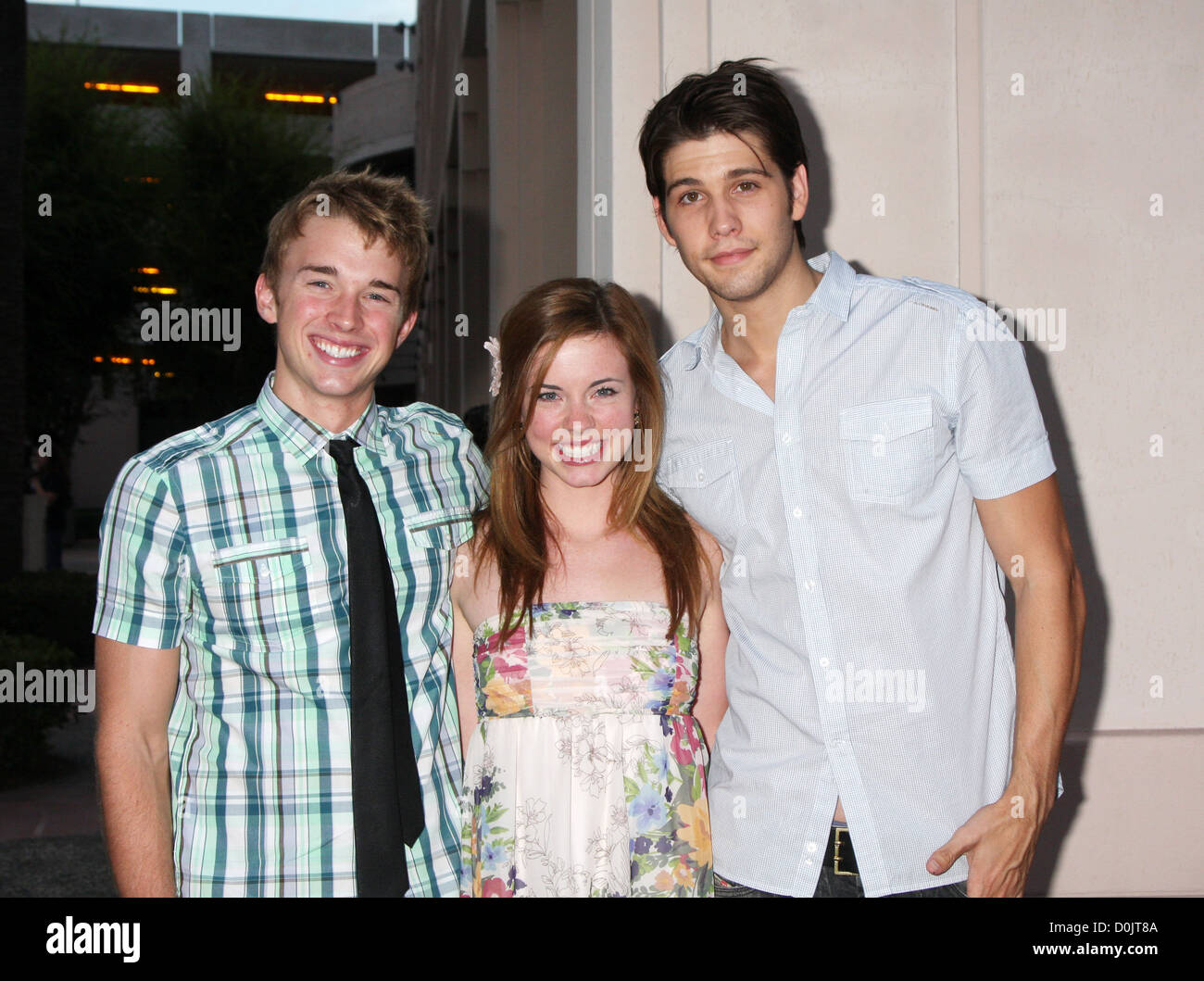 Chandler Massey Molly Burnett e Casey Deidrick La Academy of Television Arts and Sciences celebra anni di 'giorni di Foto Stock