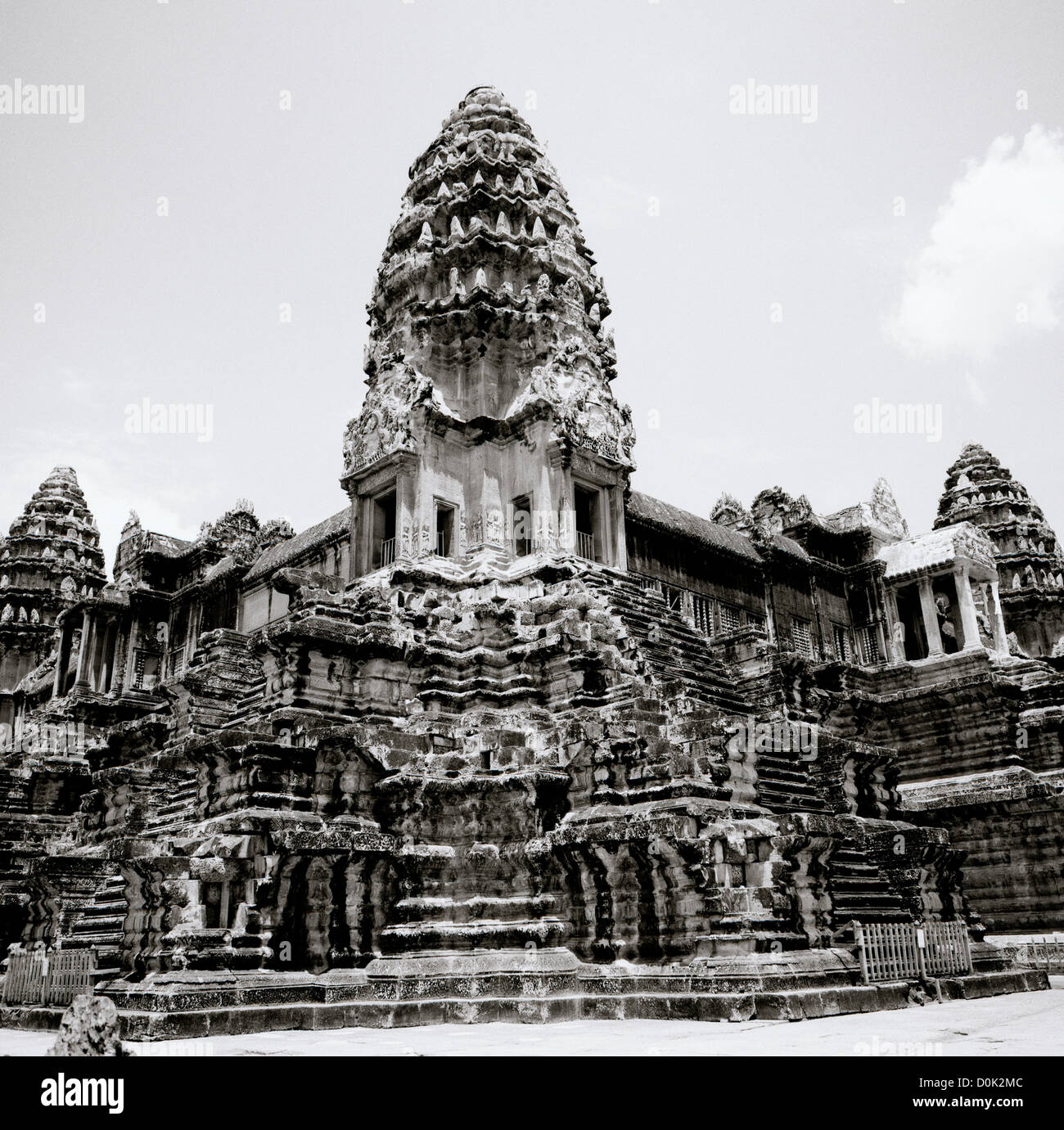 Il tempio di Angkor Wat presso i templi di Angkor a Siem Reap in Cambogia nel sud-est asiatico. Viaggio in Cambogia Foto Stock