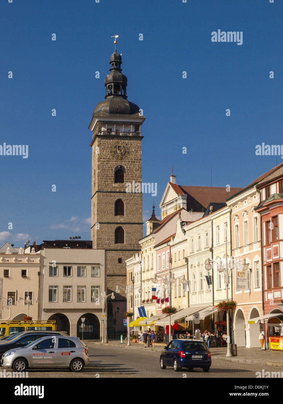 Ceske Budejovice, Repubblica Ceca, Boemia del Sud, Budweis Foto Stock