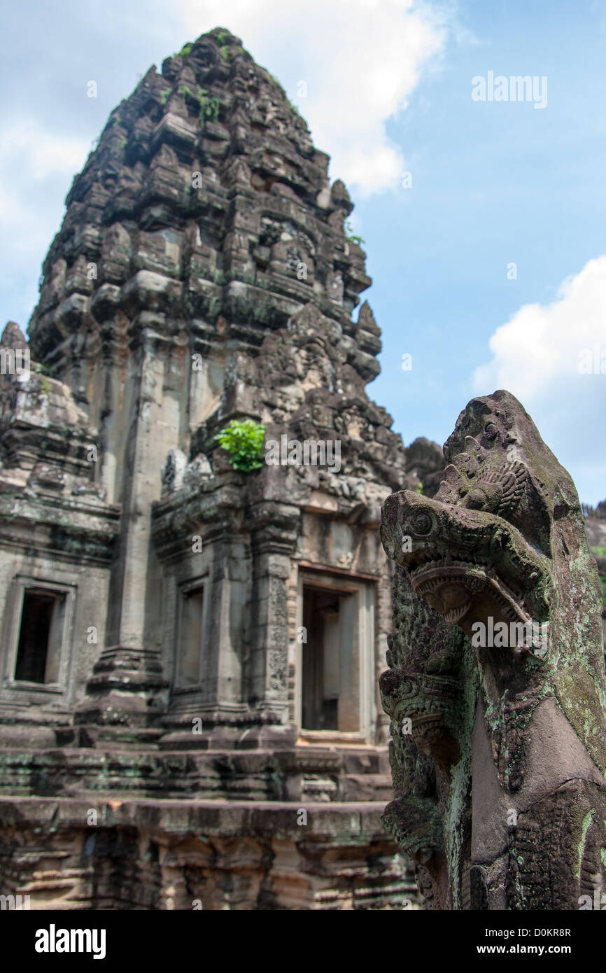 UNESCO World Heritage Site, Angkor, Siem Reap Provincia, Cambogia, Indocina, sud-est asiatico Foto Stock