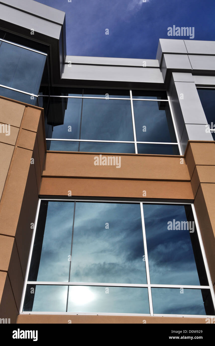 Moderno edificio di Office Foto Stock
