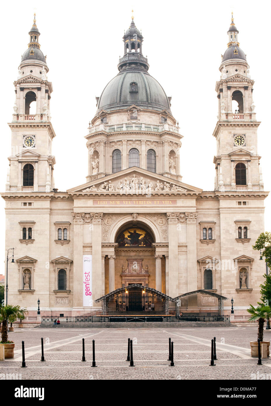 Saint Stephen Basilica a Budapest, capitale di Ungheria. Foto Stock Saint Stephen Basilica a Budapest, capitale di Ungheria. Foto Stock
