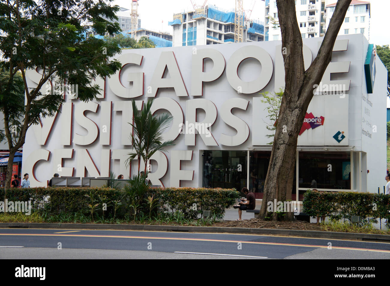 Singapore centro visitatori a Orchard Road Foto Stock