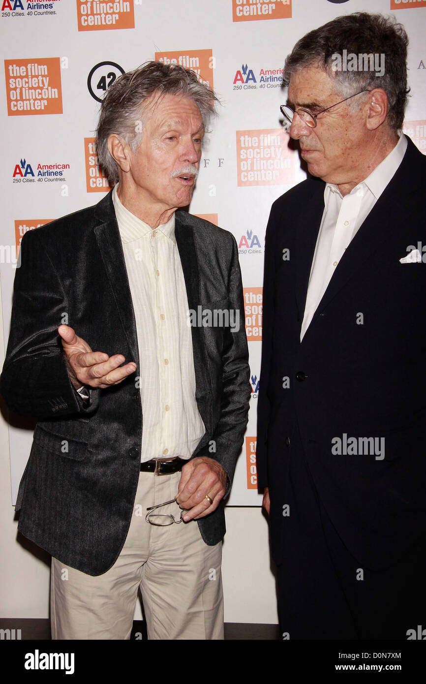 Tom Skerritt e Elliott Gould Il Film Society del Lincoln Center presenta una proiezione del 1970 classico film 'ash' durante Foto Stock