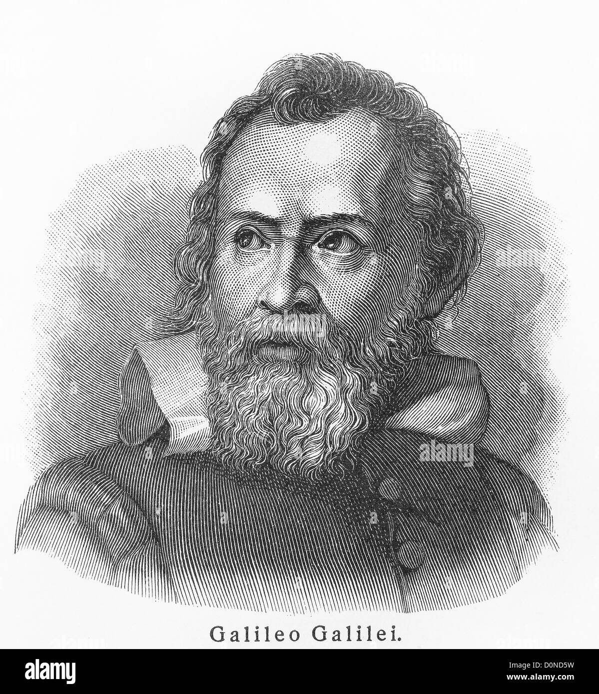 Galileo Galilei Foto Stock