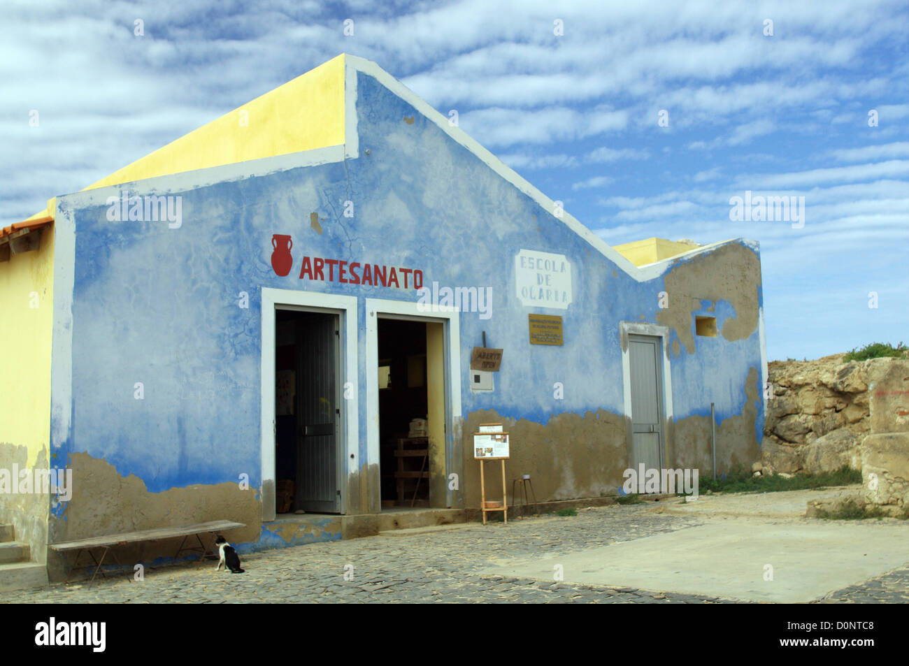 Fabbrica di Ceramiche in Rabil - Boa Vista Capo Verde Foto Stock