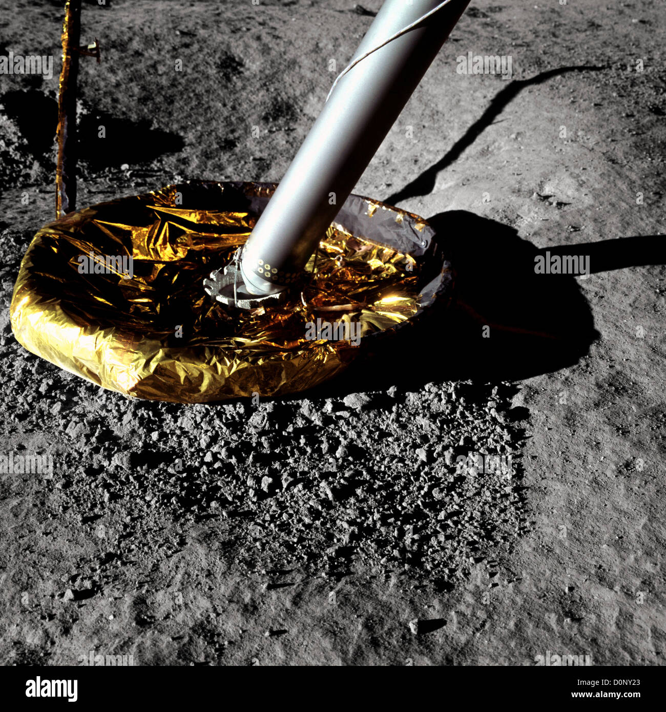 Atterraggio di Apollo 14 Modulo Lunare Antares Foto Stock