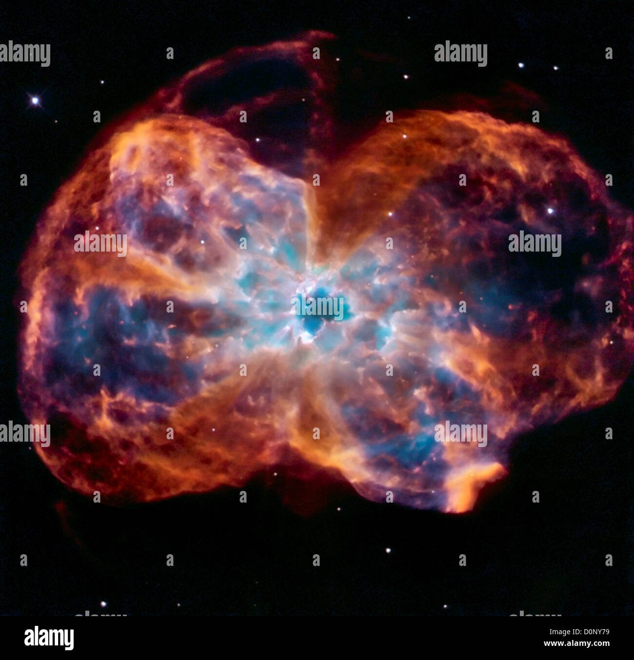 Nebulosa planetaria NGC 2440 Foto Stock