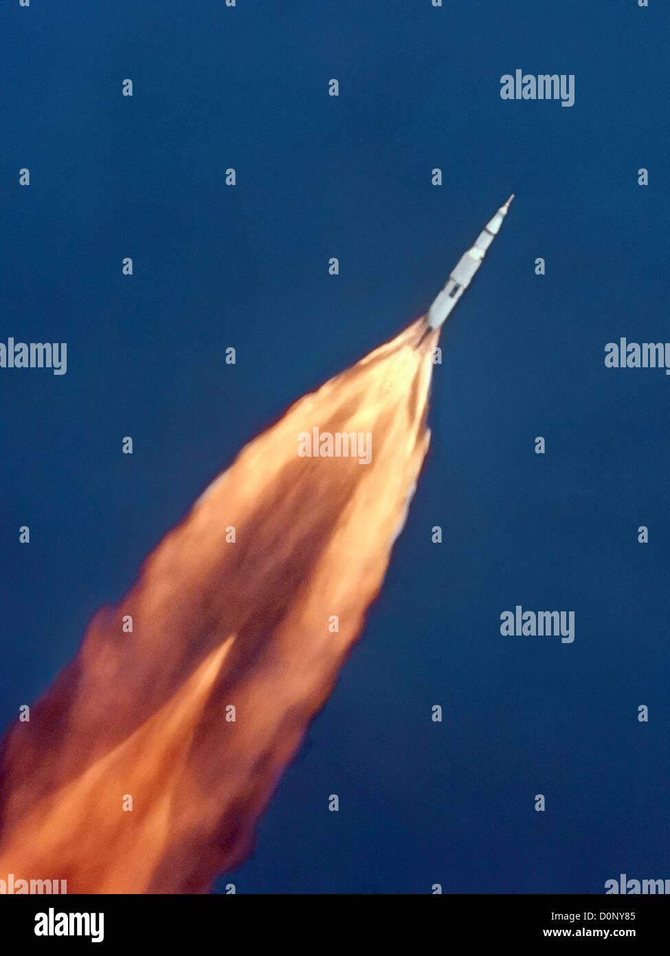 Lancio di Apollo 11 Foto Stock