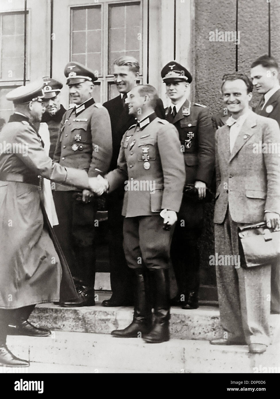 Wernher von Braun durante la II Guerra Mondiale Foto Stock
