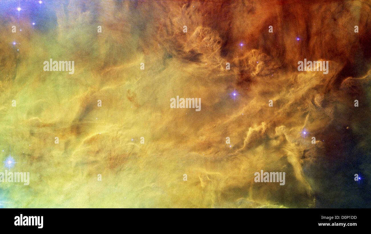 Dettaglio della Nebulosa Laguna Foto Stock