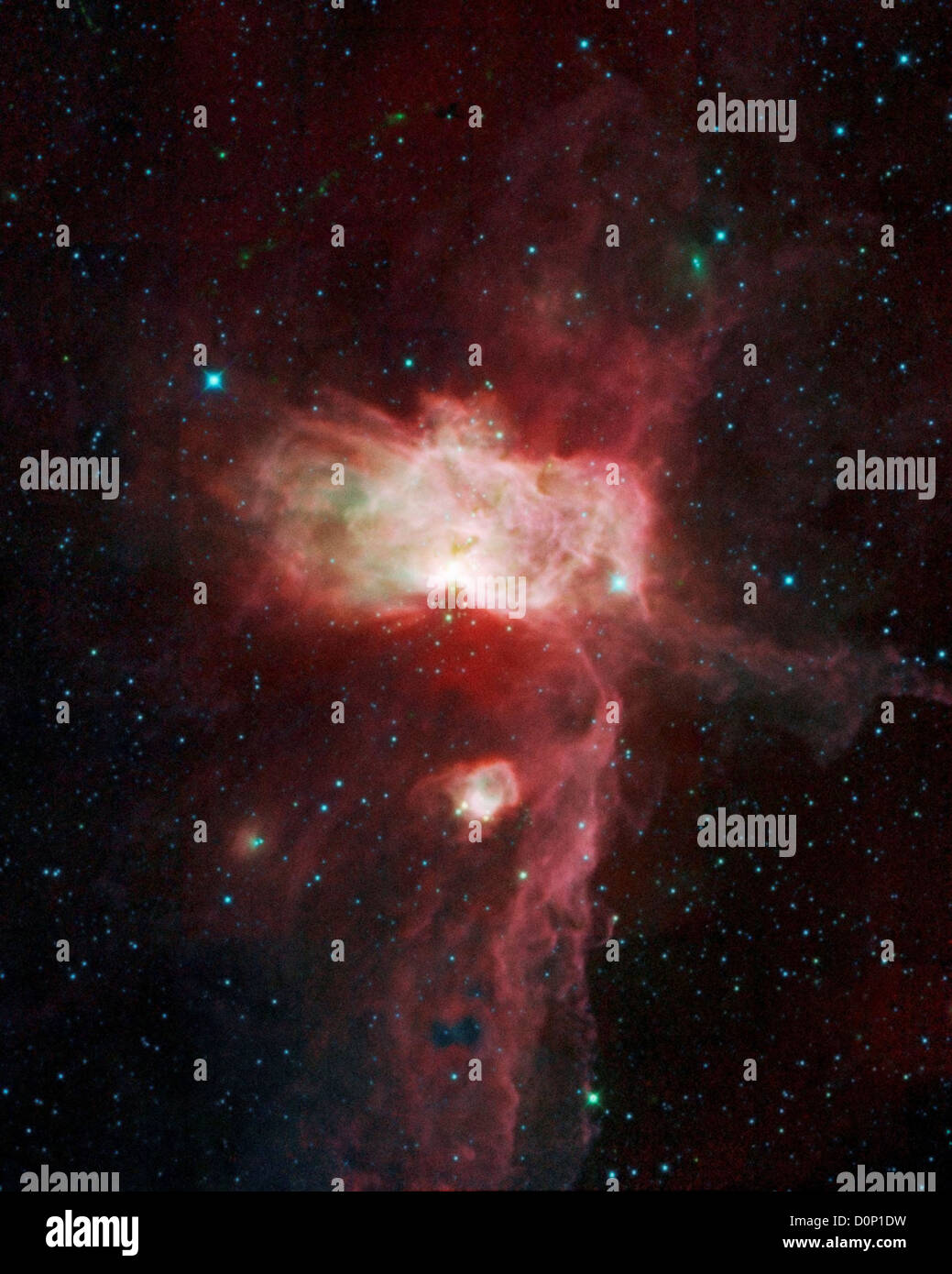 Nebulose in Orion Foto Stock