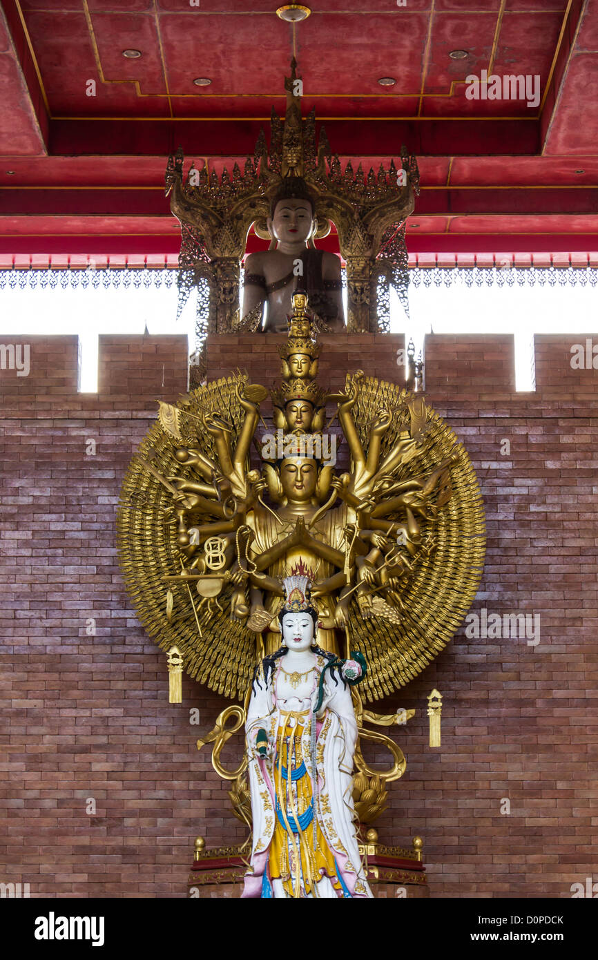 Dio di nome cinese Kuan Yin Foto Stock