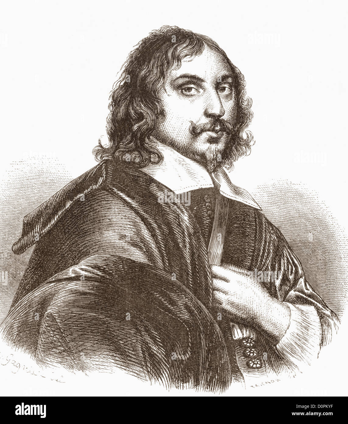 Jan Davidsz de Heem o Jan Davidszoon de Heem, aka Johannes de Heem o Johannes van Antwerpen, c. 1606 -1684. Artista olandese. Foto Stock