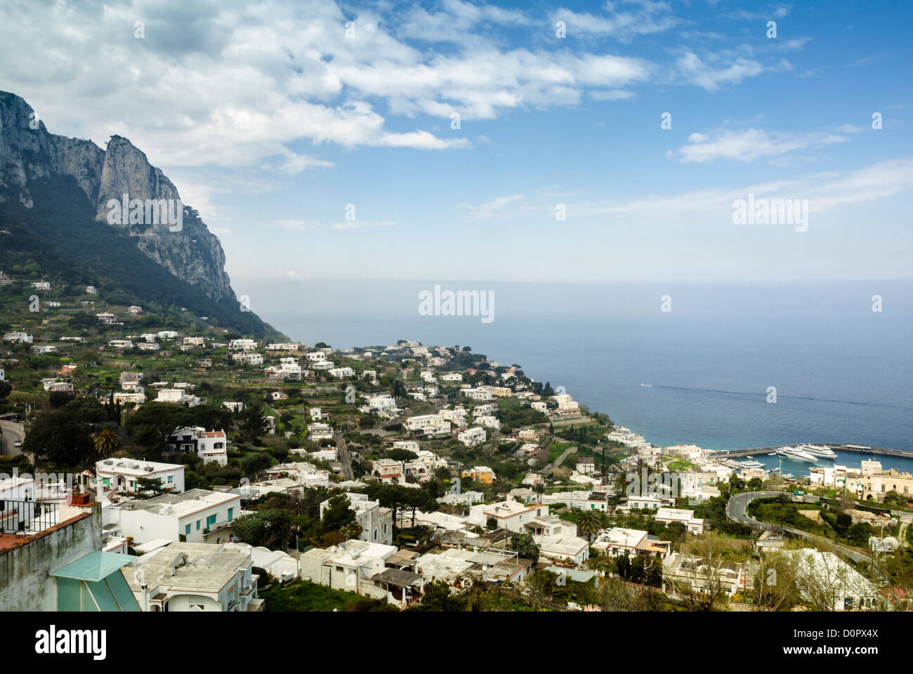 Isola di Capri, Capri, provincia di Napoli, Campania, Italia, Europa Foto Stock