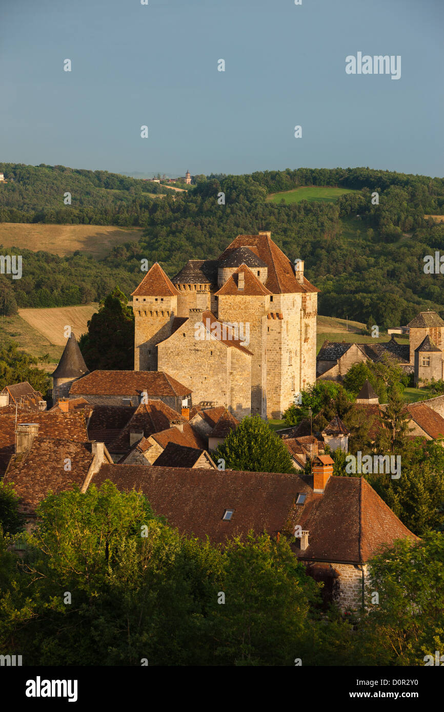 Curemonte, Corrèze, Limousin, Francia Foto Stock