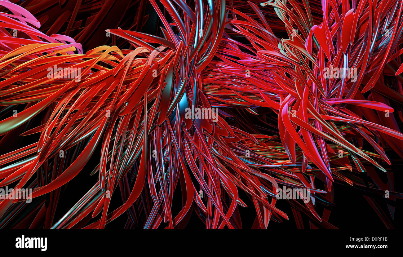 Abstract 3d sfondo Foto Stock