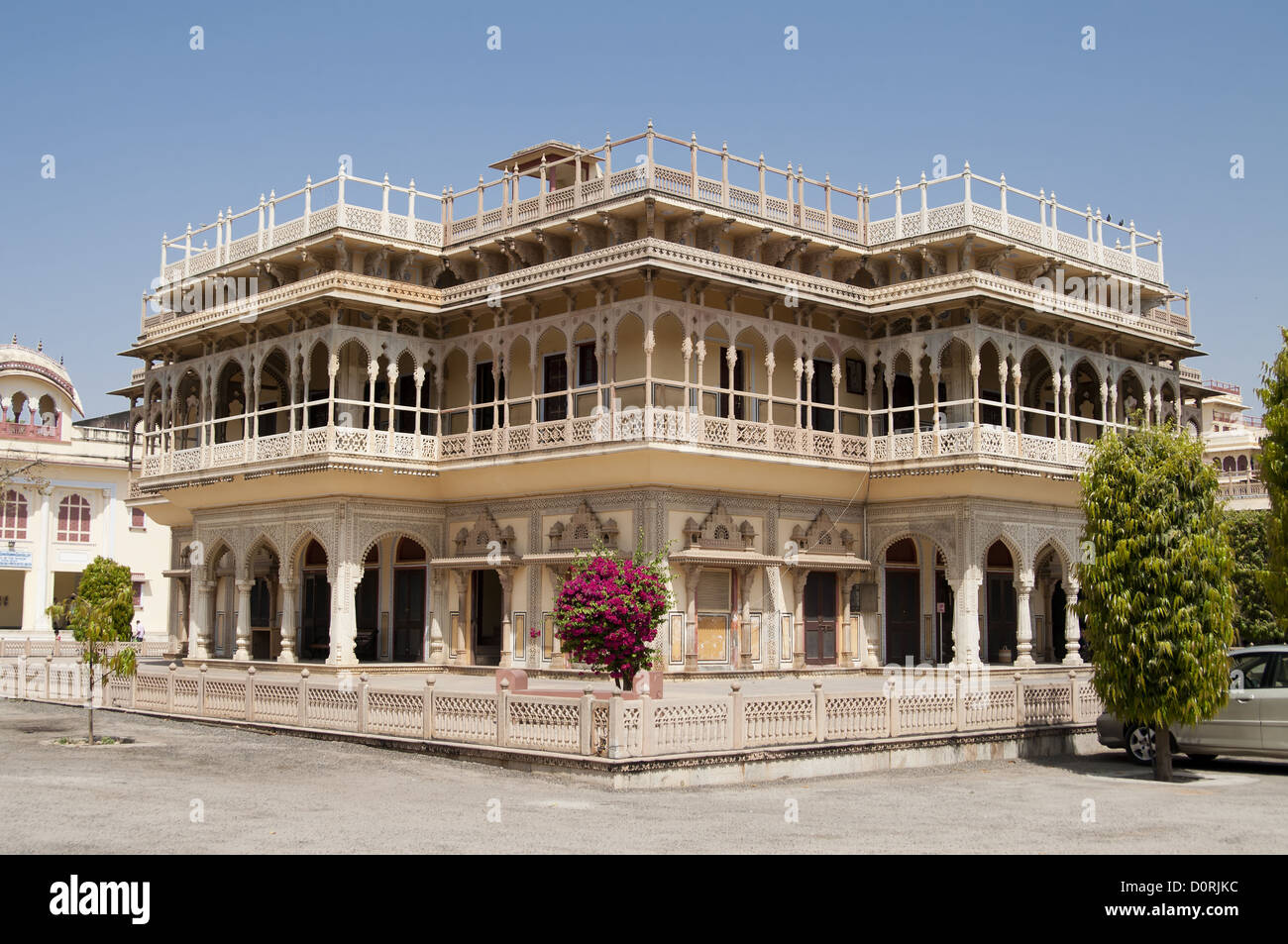 Palazzo di città a Jaipur, India Foto Stock