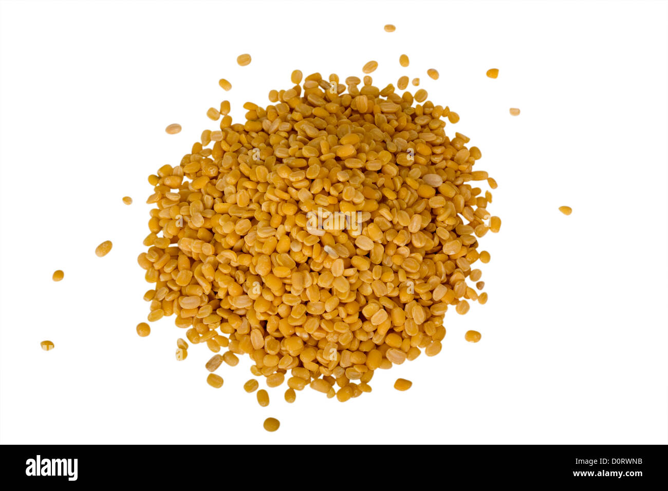 Close-up di piselli di piccione Foto Stock