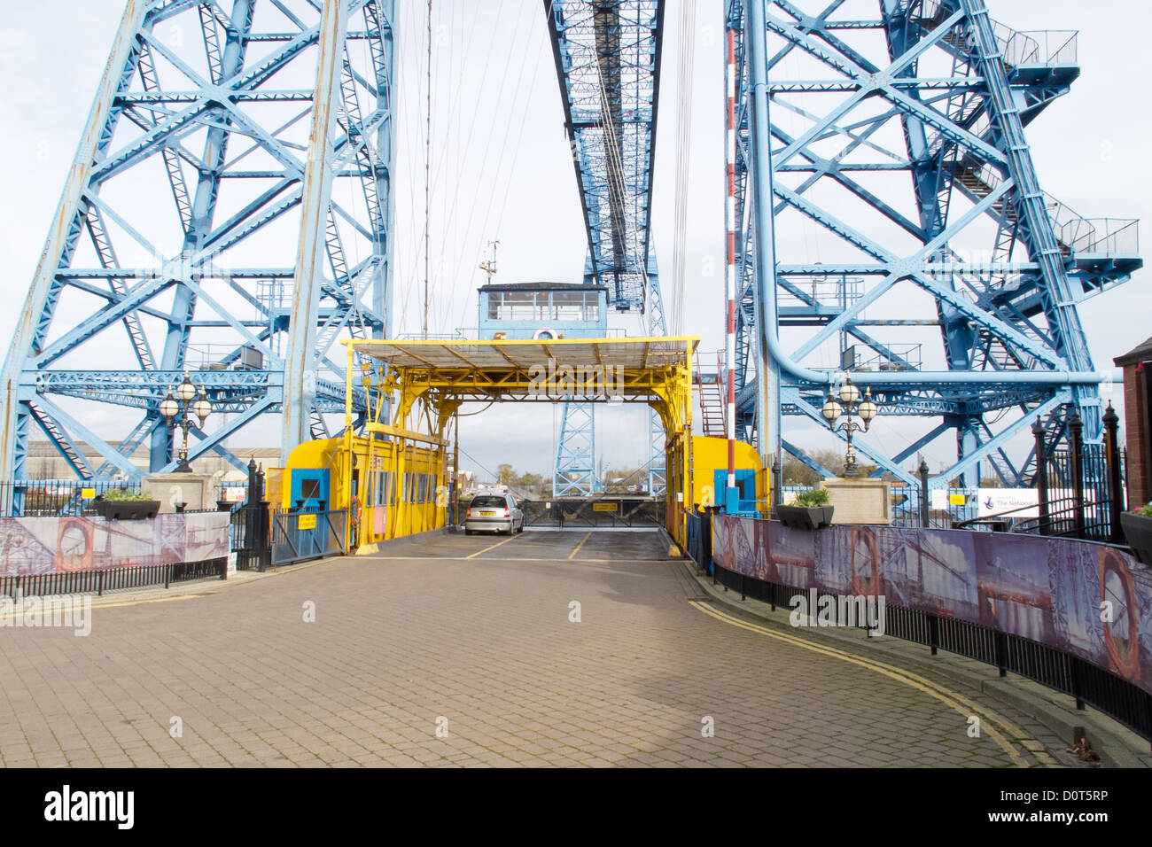 Middlesbrough Transporter Bridge Foto Stock